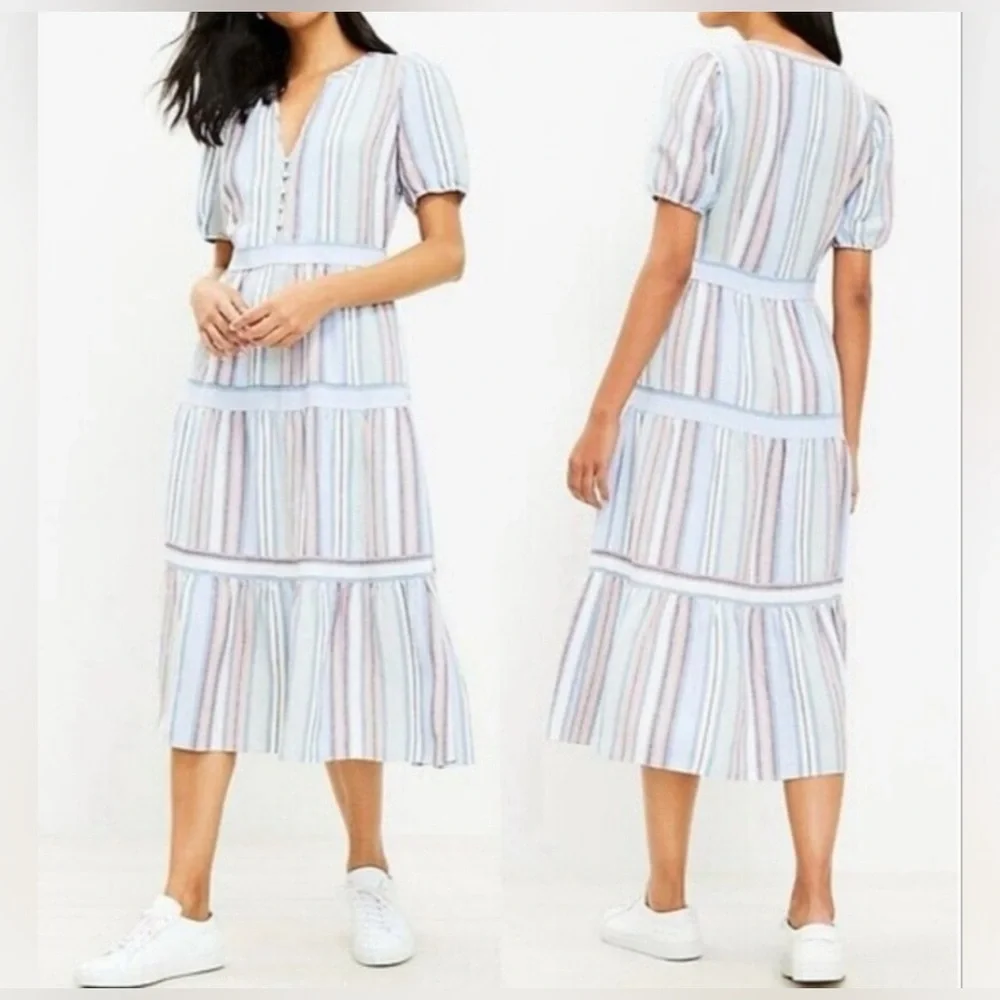 LOFT Midi Dress - Picture 4 of 10